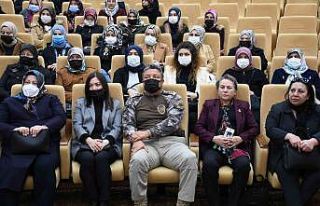 Girişimci kadınlara UYUMA ve KADES projeleri anlatıldı