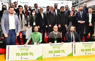 ’Girişimcilik Merkezi İzmir’de ilk ödüller...
