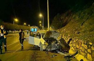 Gizli buzlanma kazaya sebep oldu, 1 kişi yaralandı