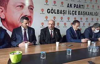 Gölbaşı ilçesinde AK Parti daraltılmış danışma...