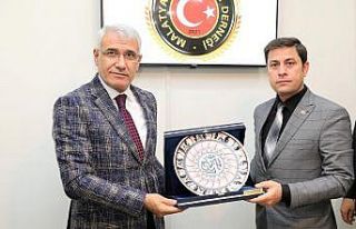 Güder’den Malatya Muhtarlar Derneğine iade-i ziyaret