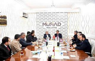 Gürkan, MÜSİAD Malatya şubesini ziyaret etti