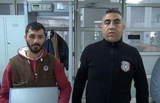 Güvenlik personelinden örnek davranış