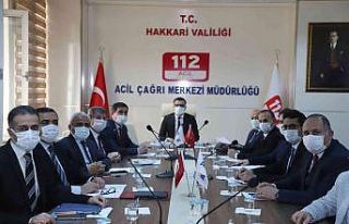 Hakkari’de risk azaltma toplantısı