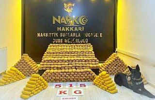 Hakkâri polisinden büyük uyuşturucu operasyonu