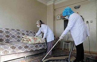 Haliliye Evde bakım hizmeti devam ediyor