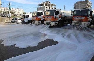 Haliliye’de salgınla mücadele devam ediyor
