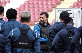 Hatayspor, Başakşehir maçının hazırlıklarını...