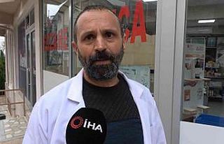 Havlamasına kızdı, engelli köpeği sopayla dövdü
