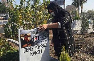 Havuz kurbanı oğlunun doğum gününü mezarı başında...