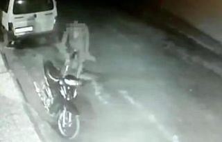 Hırsızın rahat tavrı şaşırttı