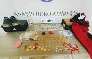 Hırsızın üzerinden çıkanlar polisi bile şaşırttı