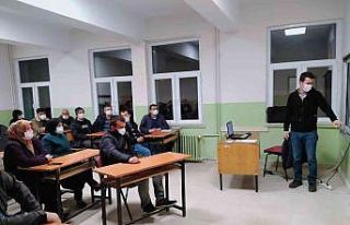 Hisarcık’ta ’Doğalgaz Yakıtlı Kalorifer Ateşçisi’...