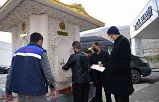 İkram Çeşmesi’nden sıcak çorba ikramı