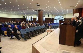 İl Müftüsü Yusuf Akkuş personelle tanışma toplantısı...
