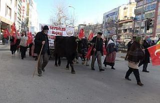 İlk Türk kadın mitingini 102’inci yılında unutturmadılar