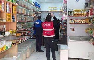 İlkadım’da mültecilere ait iş yerlerine denetim