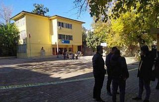 İlkokulda yangın paniği