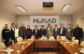 İran heyeti Erzurum’da işadamları ile bir araya...