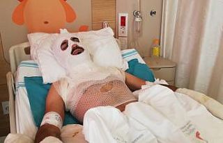 Isınmak için tenekeye tiner atınca elinde ve yüzünde...