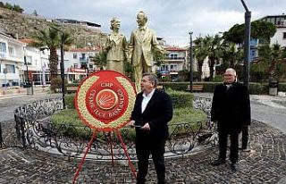 İsmet İnönü Çeşme’de anıldı
