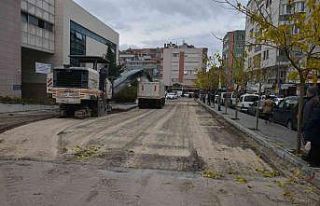 Isparta Meydan AVM etrafında çevre düzenlemesi...