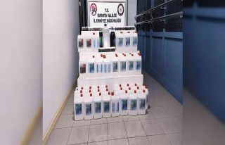 Isparta’da yılbaşı öncesi sahte alkol operasyonu