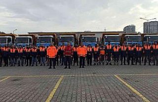 İstanbul’da "kışla mücadele araçları"...