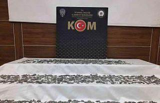 İstanbul’da tarihi sikke operasyonu, binlerce eser...