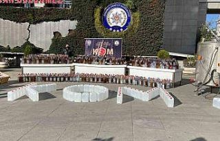İstanbul’da yılbaşı öncesi 10 ton sahte alkol...