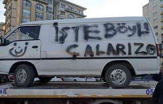 “İşte böyle çalarız” diyen ukala hırsızlara...