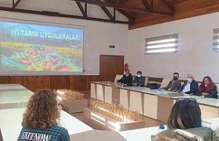 “İyi Tarım Uygulamaları ve Organik Tarım Eğitimleri”...