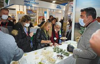 İzmir’de Ayvalık standına ilgi yoğun oldu