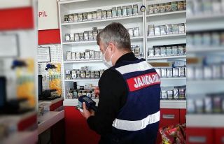 Jandarma ekiplerinden sahte alkol denetimi