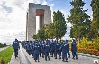 Jandarma yedek subay adayları, Çanakkale’de tarihi...