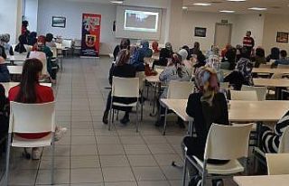 Jandarmadan çalışan kadınlara narkotik eğitimi