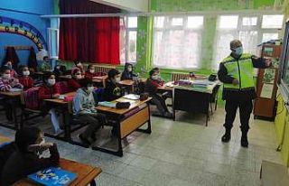 Jandarmadan okul servis araçlarına denetim