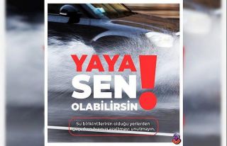 Jandarmadan sürücülere "yağışlı günlerde...