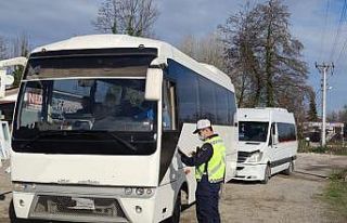 Jandarma’dan toplu taşıma araçlarına denetim
