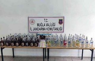 Jandarmadan yeni yıl öncesi kaçak içki operasyonu