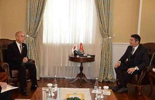 Japonya Büyükelçisi Suzuki, Vali Memiş’i ziyaret...