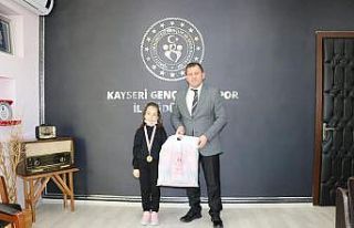 Jimnastik sporcularından Kabakcı’ya ziyaret