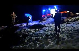 Kaçak göçmenleri taşıyan minibüs kaza yaptı:...