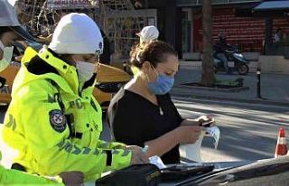 Kadıköy’de drone destekli denetimde emniyet kemeri...