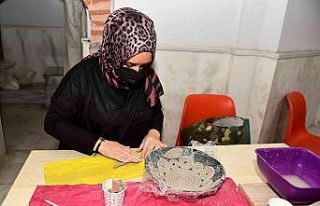 Kadın çömlek ustaları Yıldırım’da yetişiyor