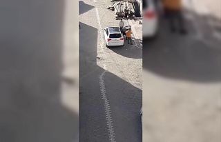 Kadına önce küfür etti, sonra tokatladı, o anlar...