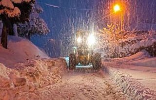 Kahramanmaraş’ta kar kalınlığı 1 metreye ulaştı