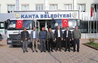Kahta Belediyesi araç filosunu güçlendiriyor