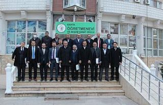 Kahta’da Eğitim Öğretim Değerlendirme toplantısı...