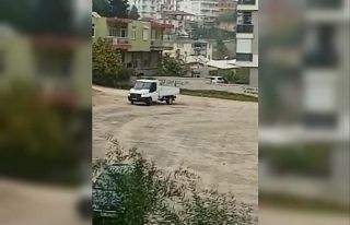 Kamyonetle drift atıp tehlikeye davetiye çıkarttı